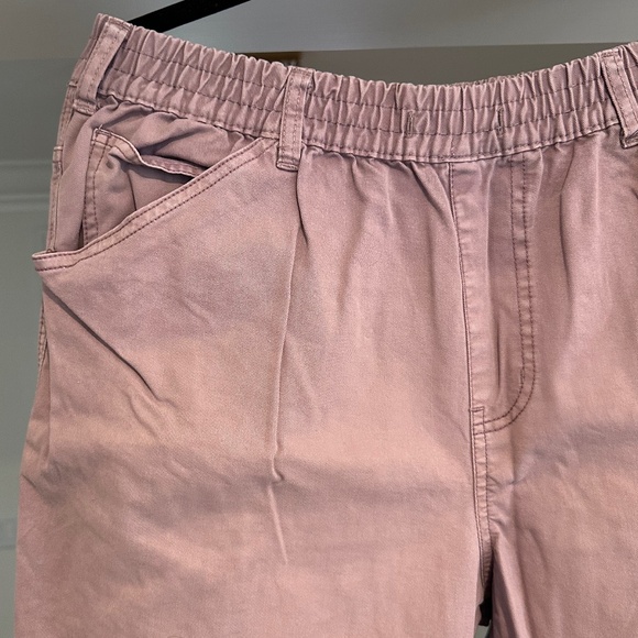 Men's-Urban Outfitters BDG Pink-Lilac Cotton Relaxed Fit Painter Pants - Size L - Picture 4 of 16